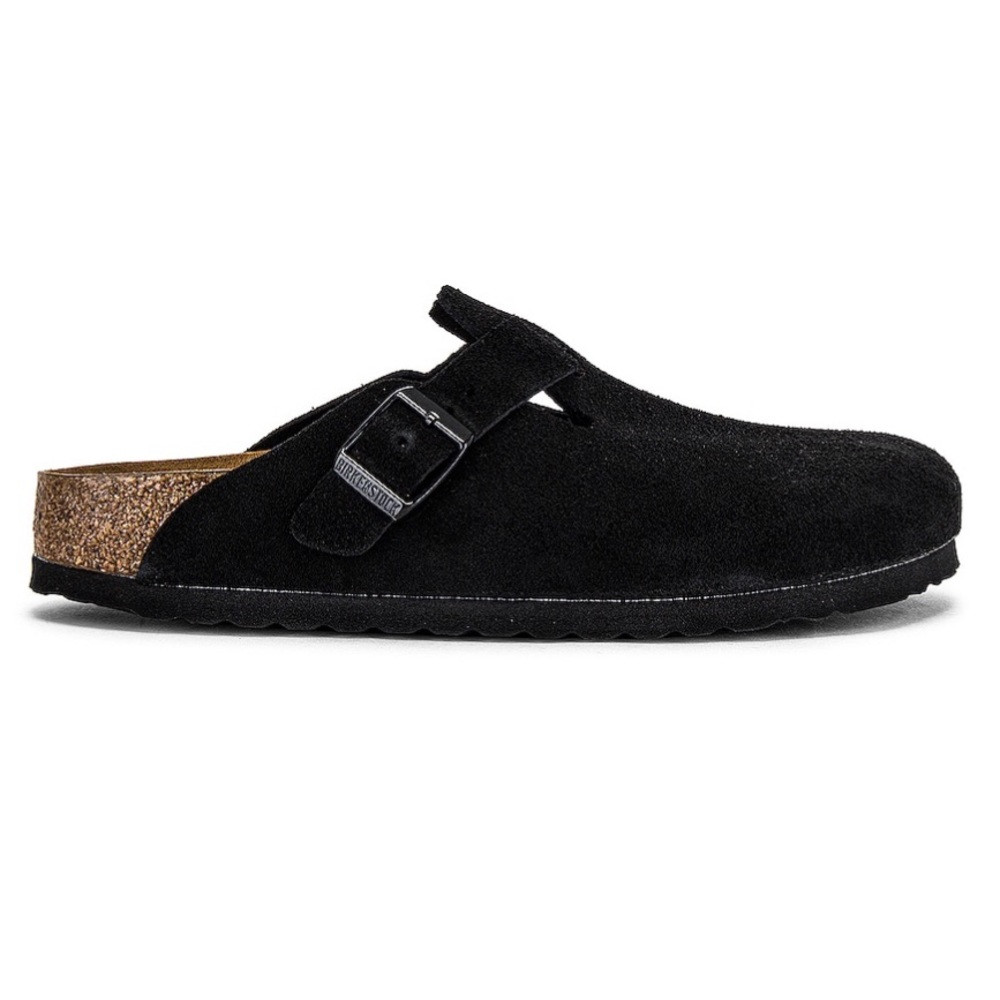 NEW BIRKENSTOCK BOSTON CLOG BLACK